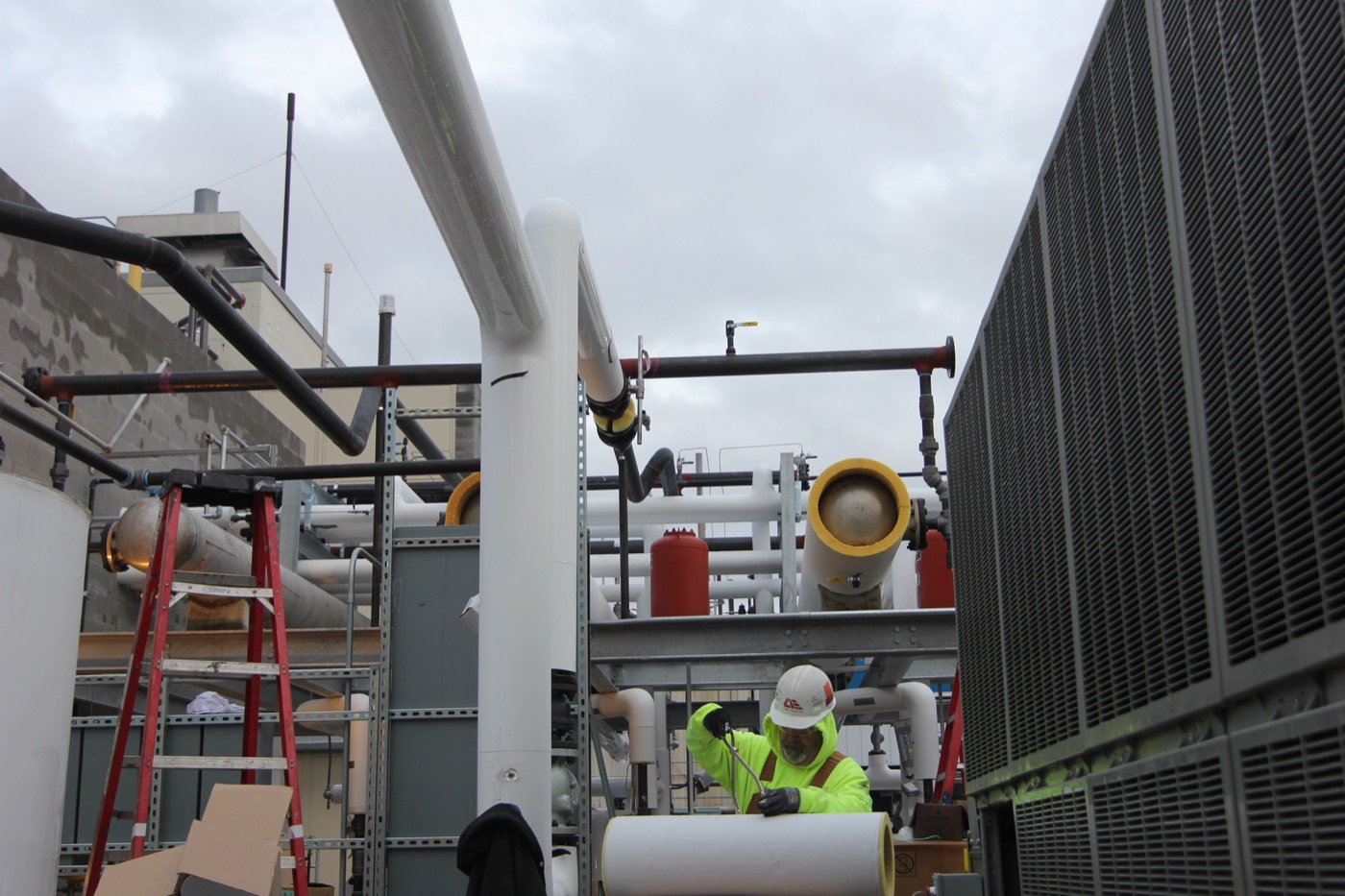 Heat Exchanger Building & Tie-Ins